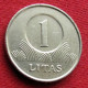 Lithuania 1 Litas  2002 Lituanie Litouwen Litauen W ºº - Lituanie