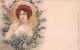 Illustrateur Jack Abeillé - Le Myosotis - Femme Avec Fleurs - Edit J W H 1900 - Carte Postale Ancienne - Autres & Non Classés