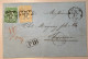 RARITÄT: 3 FACHER GRENZRAYON1861 GENÉVE>THONON(Haute Savoie France)Schweiz Strubel Brief (Suisse Lettre Port Frontalier - Briefe U. Dokumente