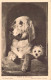 ANIMAUX - CHIENS - Dignité Et Imprudence - Illustration  -  Carte Postale Ancienne - Honden