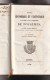 NOTICE HISTORIQUE DE FOUGERES - LEON MAUPILE - IMPRIMERIE A. MARTEVILLE ET LEFAS / RENNES / 1846 - 35 - 1801-1900