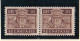 1945 San Marino Saint Marin SEGNATASSE  50 Lire In Coppia MNH** Postage Due Gomma Leggermente Bicolore, Couple - Timbres-taxe