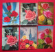 Lot De 12 CPSM Cartes Postales Lenticulaires Roses En 3D Système Optique éditeurs Divers 130 Gr Vintage - A Systèmes