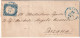 1861 10 Apr 20 C. Sardegna Sass 15Ca Su Lettera Da Parma Azz. Pt.13 X Sarzana Cert.Wolf - Parma