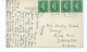 Leicestershire Postcard Loughborough  Leicester Co-operatrive College Stanford Hall Posted Coil Join 1946 Sg485wi X4 - Autres & Non Classés