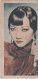 Film Stars 1935  - 21 Anna May Wong  - Phillips Cigarette Card - Original - - Phillips / BDV