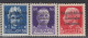 ITALY - 1944 R.S.I. - TERAMO Em. Locale  N.1-7+9-11+13-16 Linguellati - MH* RARI - Lokale/autonome Uitgaven