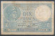 °°° FRANCE 10 FRANCS 12/10/1939 °°° - 10 F 1916-1942 ''Minerve''