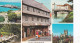 Multiview Somerset  - Used Postcard, UK, Stamped 1973 - Wells