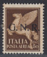 ITALY - 1944 R.S.I. - N.A118/I Emiss. Brescia  MH* Linguellato - Correo Aéreo