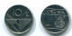 10 CENTS 1991 ARUBA (NEERLANDÉS NETHERLANDS) Nickel Colonial Moneda #S13630.E - Aruba