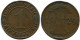 1 REICHSPFENNIG 1929 D ALLEMAGNE Pièce GERMANY #DB784.F - 1 Rentenpfennig & 1 Reichspfennig