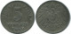 5 PFENNIG 1919 D ALEMANIA Moneda GERMANY #AE655.E - 5 Rentenpfennig & 5 Reichspfennig