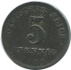 5 PFENNIG 1921 A ALEMANIA Moneda GERMANY #AD544.9.E - 5 Rentenpfennig & 5 Reichspfennig