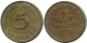 5 PFENNIG 1949 C BRD DEUTSCHLAND Münze GERMANY #AD871.9.D - 5 Pfennig