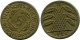 5 REICHSPFENNIG 1924 D DEUTSCHLAND Münze GERMANY #DB870.D - 5 Rentenpfennig & 5 Reichspfennig