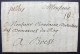 Lettre 1791 Marque Manuscrite PITHIV De Pithiviers Pour Brest , Taxe 10 Pas Courant Signé POTHION - ....-1700: Precursori