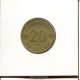 20 SANTIMU 1992 LETTONIE LATVIA Pièce #AR672.F - Lettonie