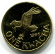 1 KWACHA 1996 MALAWI UNC Flying Eagle Münze #W11095.D - Malawi