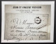 Lettre 1780 En PORT PAYE Marque Ornée " ORLEANS " En Noir (Ln°15-indice 25) Pour PARIS Certificat POTHION - ....-1700: Precursori