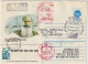 USSR / Russia - 1991 Polar Cover From S/S "YUTA BONDAROVSKAYA" Via Nuclear Icebreaker "SIBERIA" & Murmansk To Leningrad - Lettres & Documents