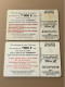 France Telecom Chip Telecarte Phonecard - Citroen 7000F - Set Of 2 Used Cards - Other & Unclassified