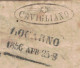Centovalli Cavigliano > Peri 1856 - Schweizer Strahlenstempel - Zahlungsvereinbarung - Lettres & Documents