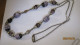 ANCIEN COLLIER EN PERLE DE VERRE - Collane/Catenine