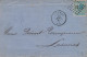 1/2 ENVELOPPE ANVERS 67  TO LESSINES        LOOK SCANS - 1849-1865 Medallions (Other)