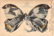 BELGIQUE - LIEGE - à Vol De Papillon - Femme - Carte Postale Ancienne - Sonstige & Ohne Zuordnung