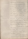 VP21.950 - Acte De 1874 - Jugement - Tribunal Civil De MAYENNE - Mr FOUCHER à POOTE Contre Mr PHILIPPE - Manuscrits