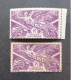 FRANCE COLONIE 1946 ANNIVERSAIRE DE LA VICTOIRE TYPES TIMBRES AERIENS AFRIQUE OCCIDENTALE CAT YVERT N. 4 MNH OBLITERE - 1946 Anniversaire De La Victoire