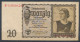 °°° GERMANY 20 MARK 1939 °°° - 20 Mark