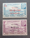 FRANCE COLONIE ST PIERRE ET MIQUELON 1944 MARECHAL PETAIN SURCHARGES OEUVRES COLONIALES CAT YVERT N. 312/313 MNH - 1944 Maréchal Pétain, Surchargés – Œuvres Coloniales