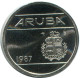 5 CENTS 1987 ARUBA Münze (From BU Mint Set) #AH110.D - Aruba