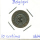 10 CENTIMES 1864 FRENCH Text BÉLGICA BELGIUM Moneda #BA270.E - 10 Cent