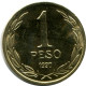 1 PESO 1990 CHILI CHILE UNC Pièce #M10128.F - Chili