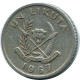 1 LIKUTA 1967 CONGO Moneda #AP853.E - Kongo - Zaire (Dem. Republik, 1964-70)