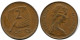 2 CENTS 1982 FIJI Moneda #BA155.E - Fidschi
