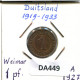 1 RENTENPFENNIG 1927 A ALEMANIA Moneda GERMANY #DA449.2.E - 1 Rentenpfennig & 1 Reichspfennig
