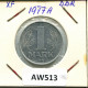 1 MARK 1977 A DDR EAST ALEMANIA Moneda GERMANY #AW513.E - 1 Mark