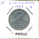 2 DM 1957 A DDR EAST ALEMANIA Moneda GERMANY #AW515.E - 2 Marchi