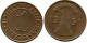 1 REICHSPFENNIG 1931 D ALLEMAGNE Pièce GERMANY #DB790.F - 1 Rentenpfennig & 1 Reichspfennig