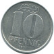 10 PFENNIG 1971 A DDR EAST ALLEMAGNE Pièce GERMANY #AE106.F - 10 Pfennig