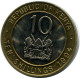 10 SHILLINGS 1994 KENYA Moneda #AZ199.E - Kenya