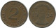 2 REICHSPFENNIG 1924 G DEUTSCHLAND Münze GERMANY #AE279.D - 2 Renten- & 2 Reichspfennig