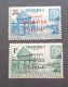 FRANCE COLONIE DAHOMEY 1944 MARECHAL PETAIN SURCHARGES OEUVRES COLONIALES CAT YVERT N. 153/154 MNH - 1944 Maréchal Pétain, Surchargés – Œuvres Coloniales
