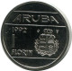1 FLORIN 1992 ARUBA Coin (From BU Mint Set) #AH022.U - Aruba
