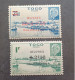 FRANCE COLONIE TOGO 1944 MARECHAL PETAIN SURCHARGES OEUVRES COLONIALES CAT YVERT N. 226/227 MNH - 1944 Maréchal Pétain, Surchargés – Œuvres Coloniales