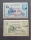 FRANCE COLONIE MAURITANIE 1944 MARECHAL PETAIN SURCHARGES OEUVRES COLONIALES CAT YVERT N. 131/132 MNH - 1944 Maréchal Pétain, Surchargés – Œuvres Coloniales